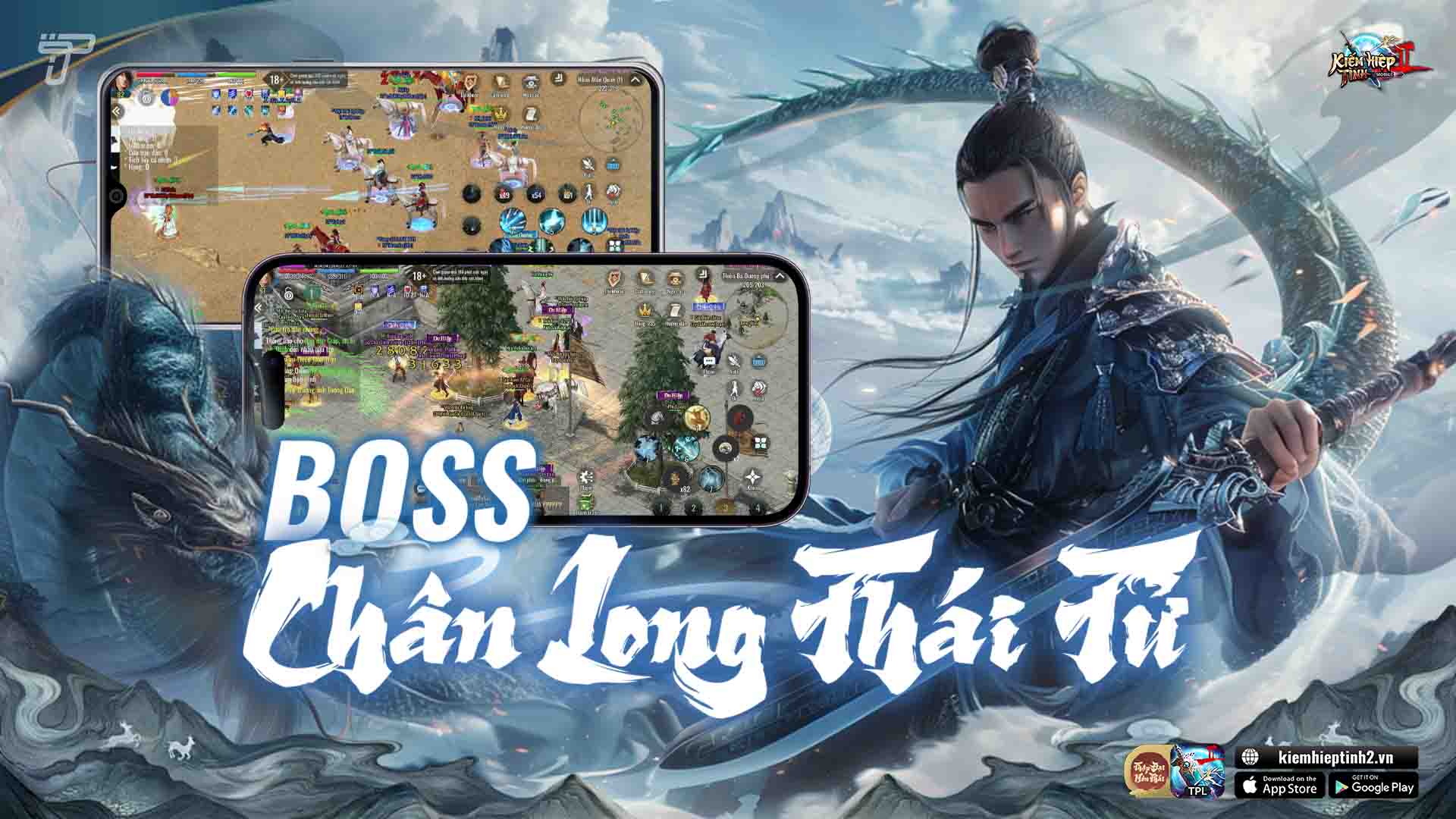 [SKMH] Boss Chân Long Thái Tử | Kiếm Hiệp Tình 2 Mobile - Bản 10 phái