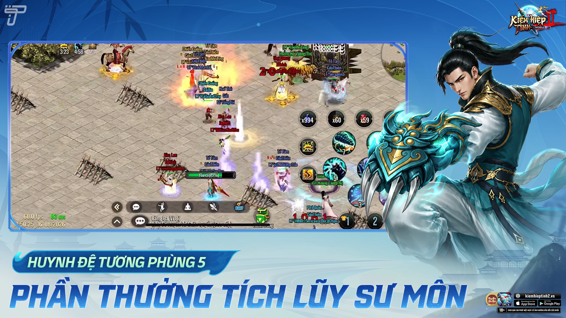 Huynh Đệ Tương Phùng 5 | Sư Môn | Kiếm Hiệp Tình 2 Mobile Phiên bản 10 phái