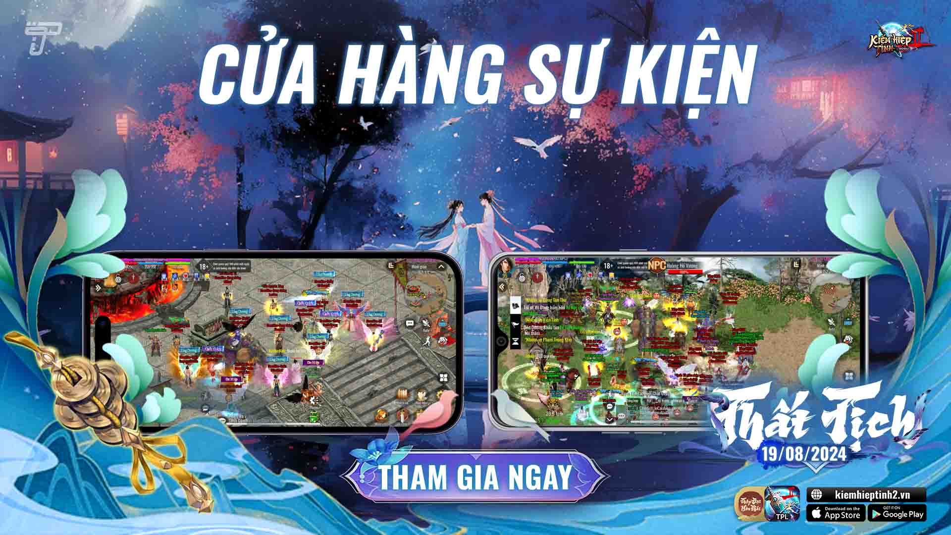 [SKTT] Cửa hàng Sự Kiện - Bách Bảo Rương | Kiếm Hiệp Tình 2 Mobile - Bản 10 phái