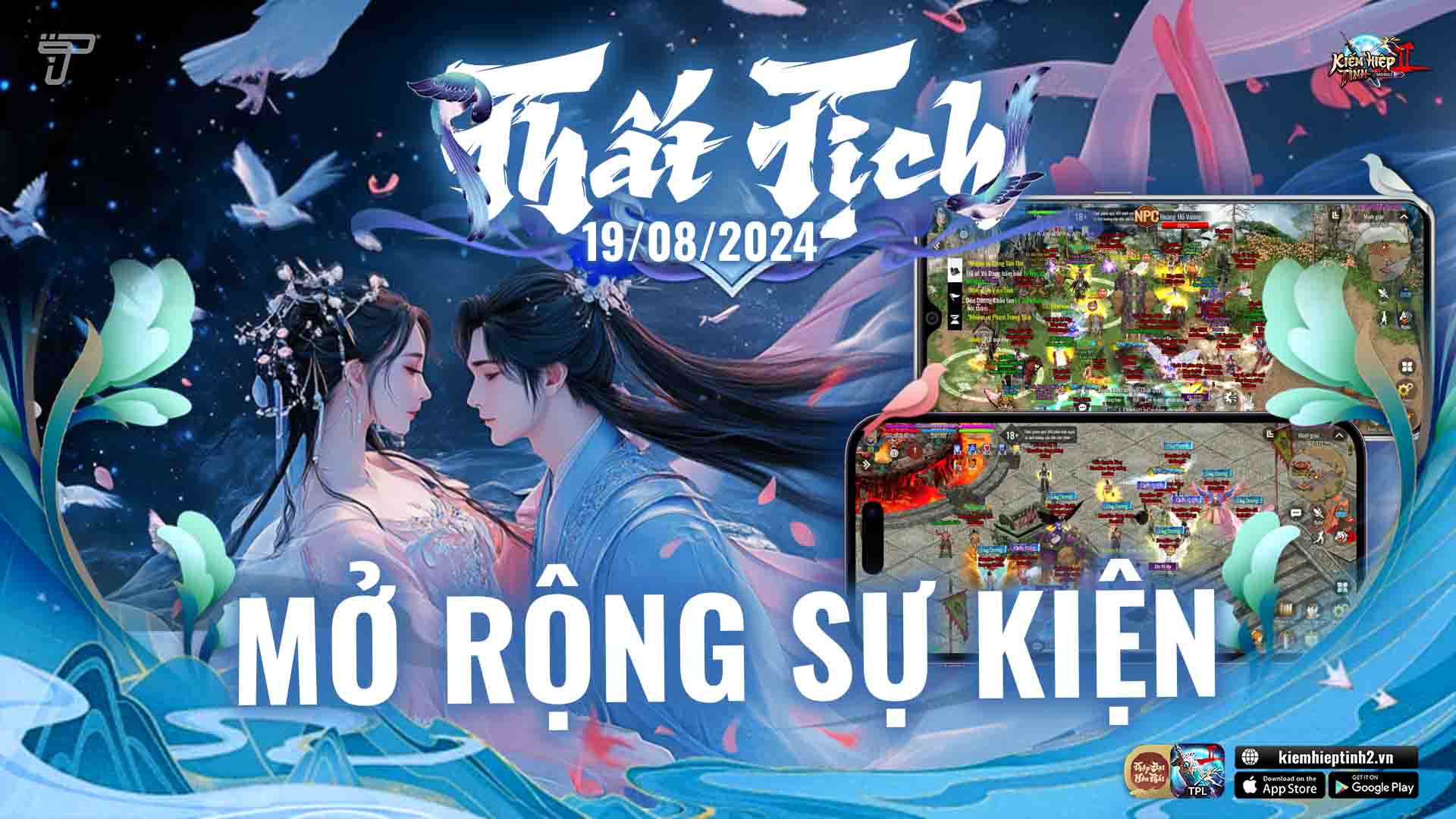 Mở Rộng Sự Kiện - Thất Tịch | Kiếm Hiệp Tình 2 Mobile - Bản 10 phái