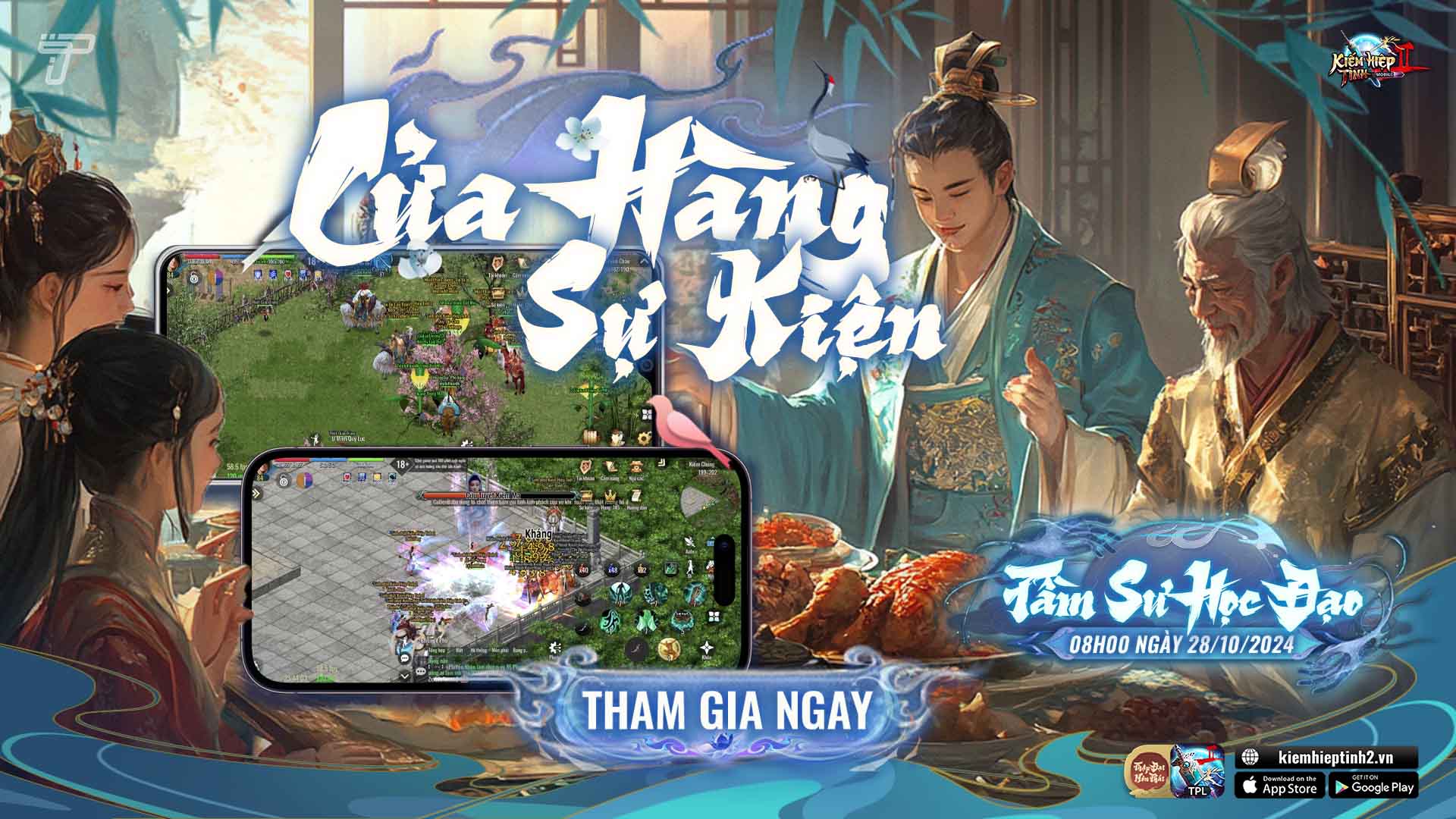 [TSHĐ] Tích Lũy Online - Cửa hàng Sự Kiện | Kiếm Hiệp Tình 2 Mobile - Thập Đại Phái