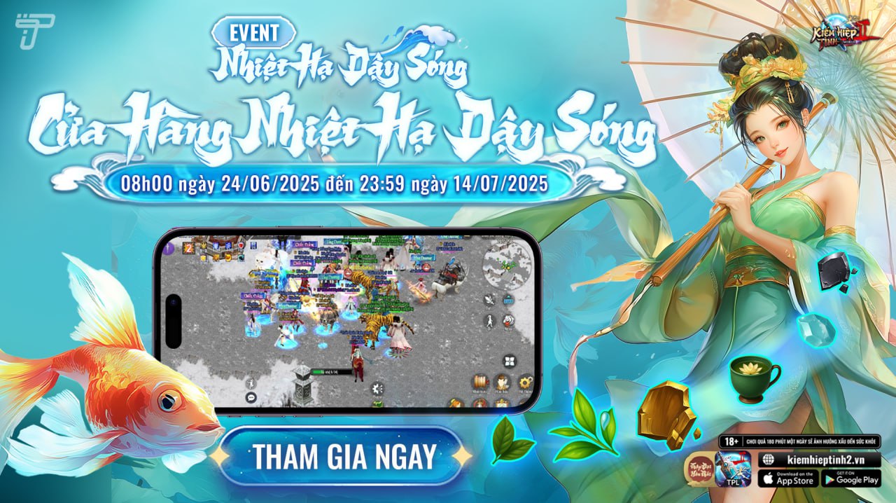 [CHUNG] Cửa hàng đổi thưởng NGỌC HÀN SƯƠNG - Kiếm Hiệp Tình 2 Mobile 10 Phái